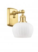  516-1W-SG-G91 - Fenton - 1 Light - 7 inch - Satin Gold - Sconce