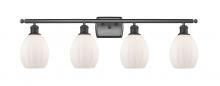 Innovations Lighting 516-4W-BK-G81 - Eaton - 4 Light - 36 inch - Matte Black - Bath Vanity Light