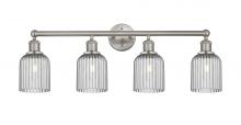 Innovations Lighting 616-4W-SN-G559-5SM - Bridal Veil - 4 Light - 32 inch - Brushed Satin Nickel - Bath Vanity Light