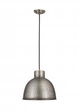 Innovations Lighting 650-1P-AP-14 - Charita - 1 Light - 14 inch - Antique Pewter - Cord hung - Pendant