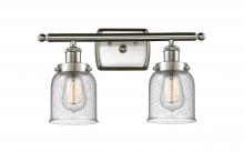 Innovations Lighting 916-2W-SN-G54-LED - Bell - 2 Light - 16 inch - Brushed Satin Nickel - Bath Vanity Light