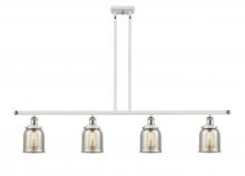 Innovations Lighting 916-4I-WPC-G58 - Bell - 4 Light - 48 inch - White Polished Chrome - Stem Hung - Island Light