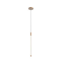 Kuzco Lighting Inc PD75021-BG - Motif 21-in Brushed Gold LED Pendant