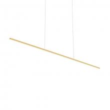 Kuzco Lighting Inc LP18260-BG - Vega Minor 60-in Brushed Gold LED Linear Pendant