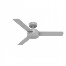 Hunter 52384 - Hunter 44 inch Presto Dove Grey Ceiling Fan and Wall Control