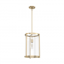 Hunter 19951 - Hunter Astwood Alturas Gold with Clear Glass 1 Light Pendant Ceiling Light Fixture