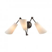 Hudson Valley 5300-OB - 3 LIGHT WALL SCONCE