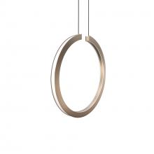 Blackjack Lighting CRQ-18P-SN - Cirq 18" Pendant - Satin Nickel