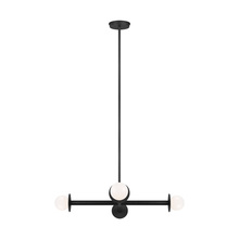 Visual Comfort & Co. Studio Collection KC1064MBK - Nodes Wide Chandelier