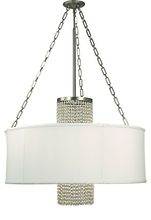 Framburg 1958 PS/SWH - 4-Light Polished Silver Angelique Dining Chandelier