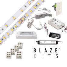 Diode Led DI-KIT-12V-BC1PG60-4200 - Blaze 100 LED Tape Light, 12V, 4200K, 16.4 ft. Spool with Plug-In Adapter