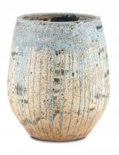 Currey 2200-0005 - Sicilia Medium Blue Planter