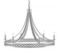 Currey 9000-0567 - Gavotte Silver Chandelier