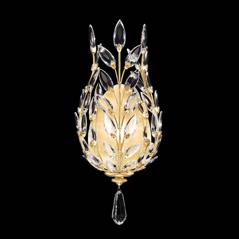 Crystal Laurel 21" Sconce